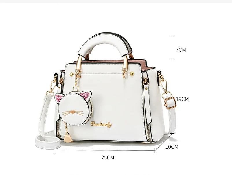 New Trendy Fashion Handbags Atmospheric All-match Ladies Shoulder Bag