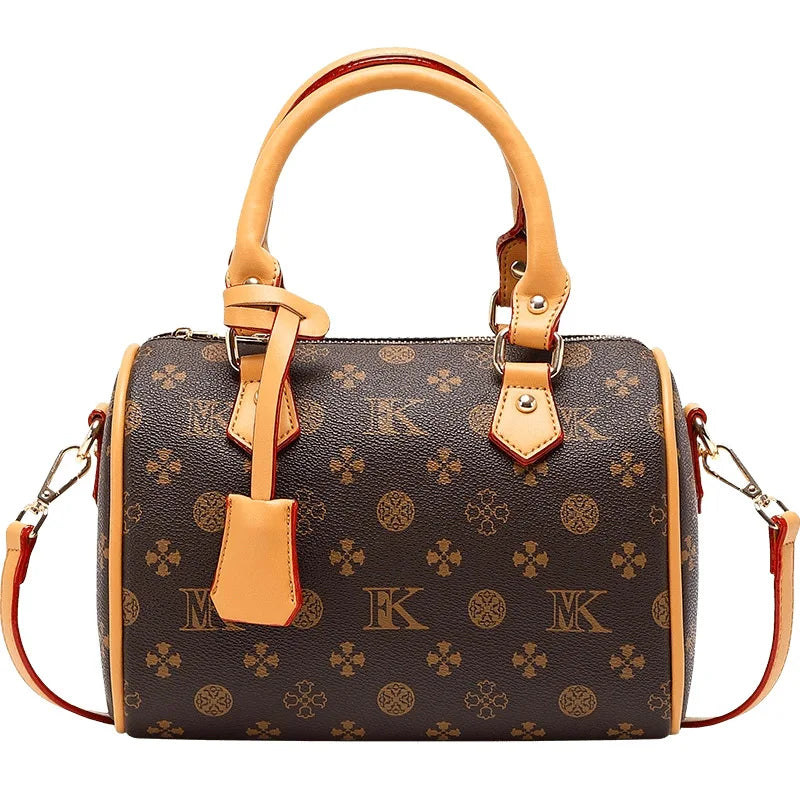 Luxury Brand Mini Handbag with High Texture and Temperament Casual Printed Letter Crossbody Bag