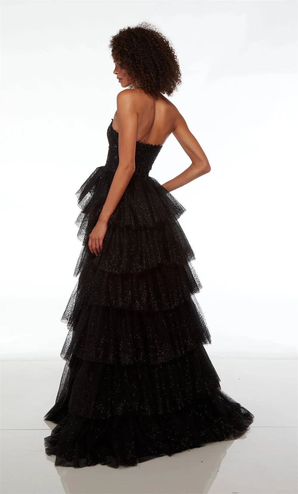 Black Prom Dress Formal Party 2025