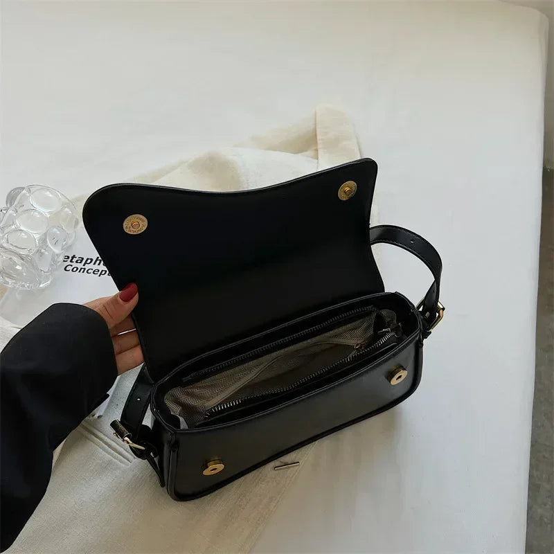 Vintage Leather Crossbody Bags for Women 2025 Designer