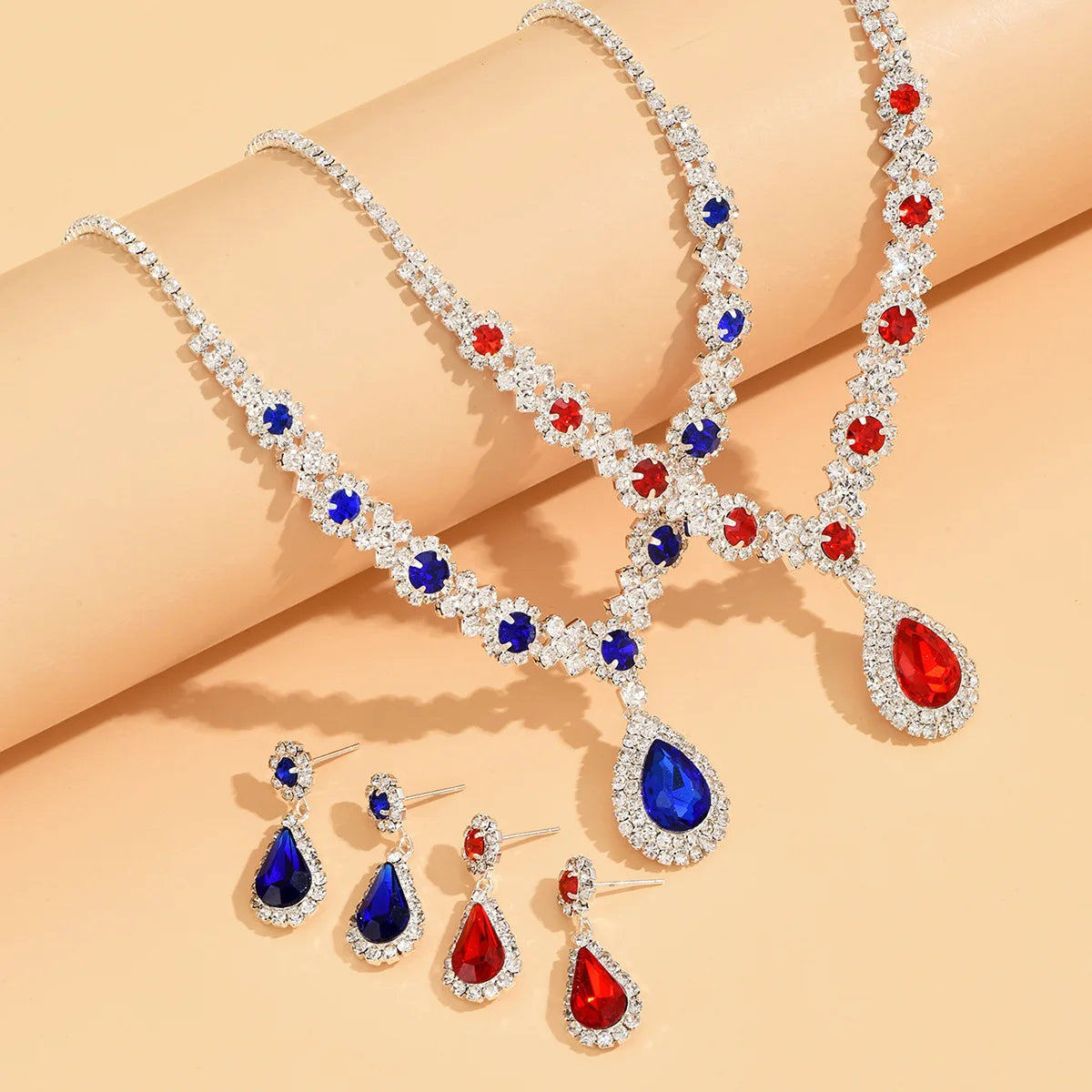 Earrings Set Wedding Party Dress Bridal Jewelry Sets